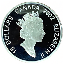 2002 $15 Fifteen Dollars YEAR OF THE HORSE- Sterling Silver Coin And Stamp Set