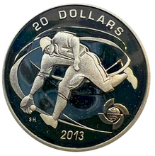2013 20 Dollars Fine Silver Coin-World Baseball Classic Tournament-Fielder
