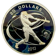 2013 20 Dollars Fine Silver Coin-World Baseball Classic Tournament-Hitter