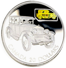 2002 Canada 20 Dollars Transportation on Land, Sterling coin # 7 The Gray-Dort
