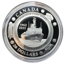 2012 20$ Fine Silver Coin-50 years of the Canadian Cost Guard