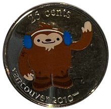 2008 25 Cents Vancouver 2010 Olympic Winter Games Mascots - Quatchi