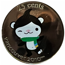 2008 25 Cents Vancouver 2010 Olympic Winter Games Mascots - Miga