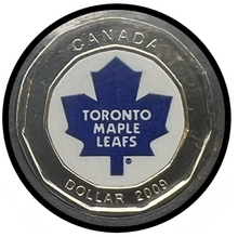 2009 Toronto Maple Leafs 1$ Mini puck and mini stick set dollar