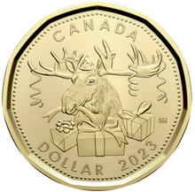 2023 Canada Uncirculated Loonie Dollar from Happy Anniversary Gift Set-The Moose