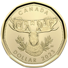 2023 Canada Uncirculated Loonie Dollar from O Canada Gift Set-The Moose
