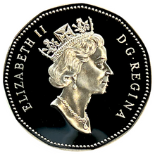 1997 Canada Sterling Silver, 10th Anniversary, Proof Loon Dollar