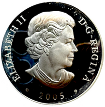 2005 Canada 20 Dollars Tall Ship Collection Fine Silver, Three-Masted Ship Hologram