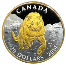 2014 Canada 20 Dollars Fine Silver, The Cougar 3 Coin Set