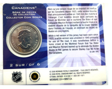 2009 Fifty Cents-Montreal Canadiens Centennial 1909-Road Jersey