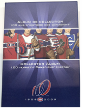 2009 Fifty Cents-Montreal Canadiens Centennial 1909-Complete set, 6 Coins and an Album