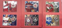 2009 Fifty Cents-Montreal Canadiens Centennial 1909-Complete set, 6 Coins and an Album