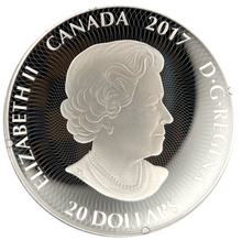 2017 Canada Fine Silver 20$ Canadiana Kaleidoscope-The Maple Leaf