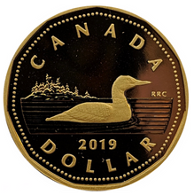 2019 Canada Fine Silver Proof Loonie Common Loon-Dollar