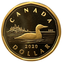 2020 Canada Proof Silver Loonie Dollar