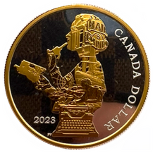 2023 Canada Fine Silver Proof Dollar-Kathleen Coleman-Pioneer Journalist