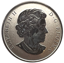 2012 Canada Nickel Specimen - 25 Cents-Aster with Bumble Bee