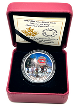 2017 Canada Fine Silver $10 Ten Dollars-Passion to Play-Montreal Canadiens