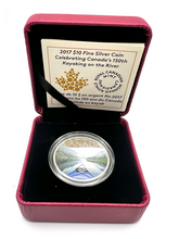 2017 $10 Celebrating Canada's 150th Coin Series: Kayaking on the River