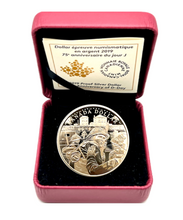 2019 Canada Fine Silver Proof Dollar 75th Anniversary of D-day