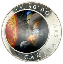 2021 50$ 5 oz. Pure Silver Coin - The Solar System