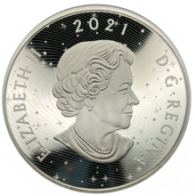 2021 50$ 5 oz. Pure Silver Coin - The Solar System