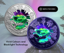 2025 Thirty Dollars Fine Silver Coin, Magic of the Northern Lights