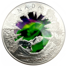 2025 Thirty Dollars Fine Silver Coin, Magic of the Northern Lights