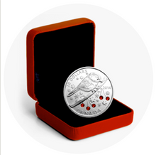 2014 Canada 20 Dollars Fine Silver Coin, Chickadee With Winter Berries