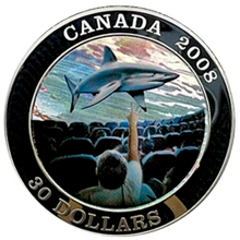 2008 Thirty Dollars $30 Fine Silver Coin-IMAX