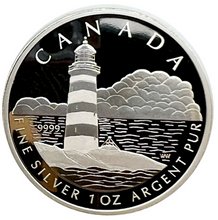 2004 Canada 20 Dollars Fine Silver Maple Leaf, Halifax Harbour-Sambro Island Lighthouse