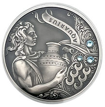 2013 Republic of Belarus Signs of Zodiac 20 Rubles-Aquarius