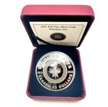 2011 Canada 20 Dollars Fine Silver Coin, Winnipeg Jets