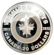 2011 Canada 20 Dollars Fine Silver Coin, Winnipeg Jets