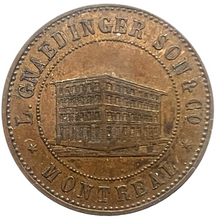 Breton 574  Gnaedinger, Son & Co Montreal token