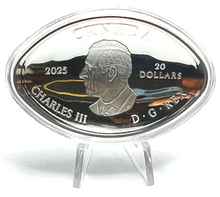 2025 Canada 20 Dollars 1 oz.  Fine Silver Coin, Dinosaur Eye