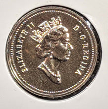1991 Canada Five Cents Specimen Nickel Beaver