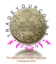 1908-1998 Canada Five Cents Sterling Silver  Matte proof Heavy cameo - Trade your coins