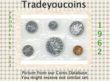 1962 Canada Silver Prooflike Uncirculated Coin Set