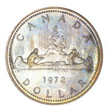 1972 Canada Silver Specimen Dollar-Voyageur