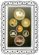 1981 Proof Set-Trans-Canada Railway Centennial-Train