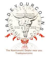 1982 Canada Silver Brillant Uncirculated Dollar-Regina Centennial