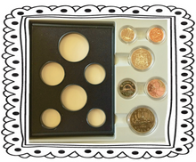 1982 6 Coin Specimen Set-Voyageur