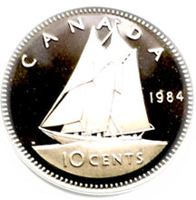 1984 Canada Ten Cents Nickel proof Heavy cameo