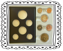 1984 6 Coin Specimen Set-Voyageur