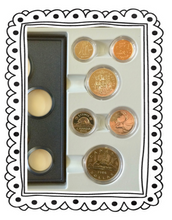 1986 6 Coin Specimen Set-Voyageur