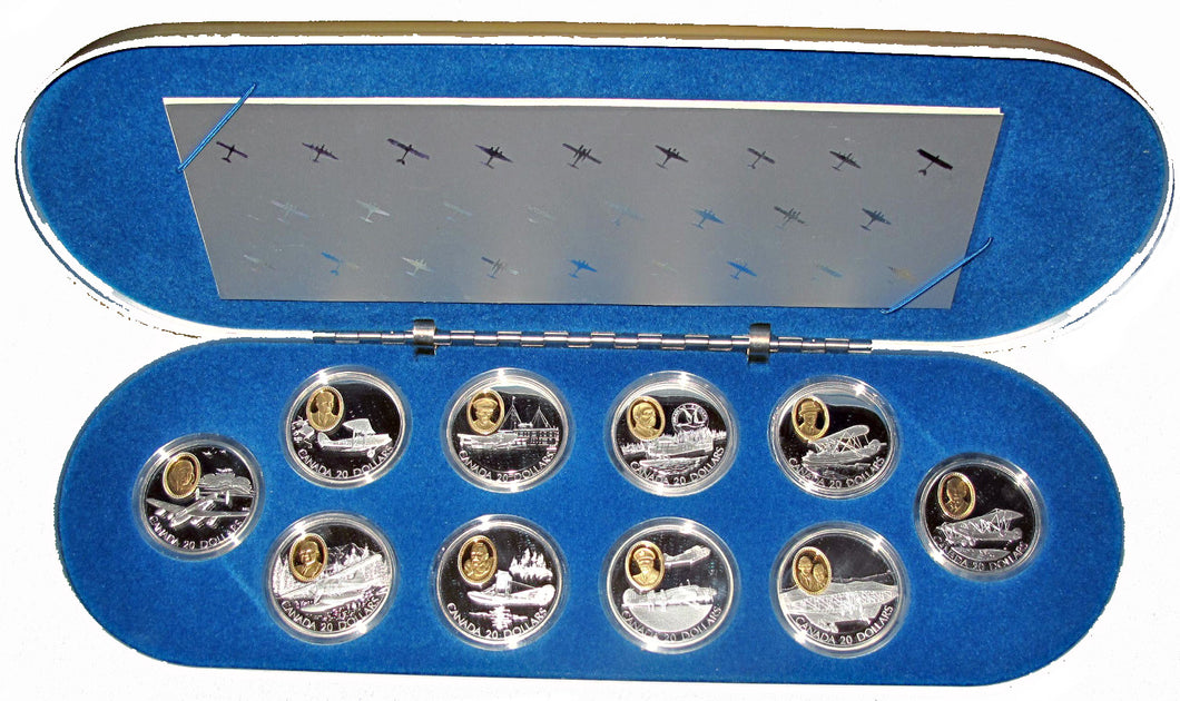 1990-1994 Canada 20 Dollars Aviation commemoratives series one