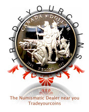 1990 Canada Silver Proof Dollar-Henry Kelsey