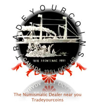 1991 Canada Silver Proof Dollar-Frontenac