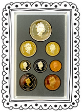 1997 Proof Set-25th Anniversary 1972 Canada/Russia Hockey Series